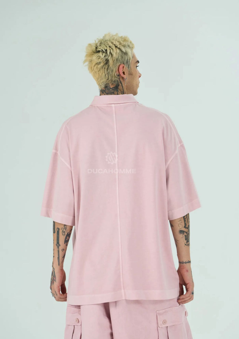 Polo Over Slavata | Duca Homme (rosa)