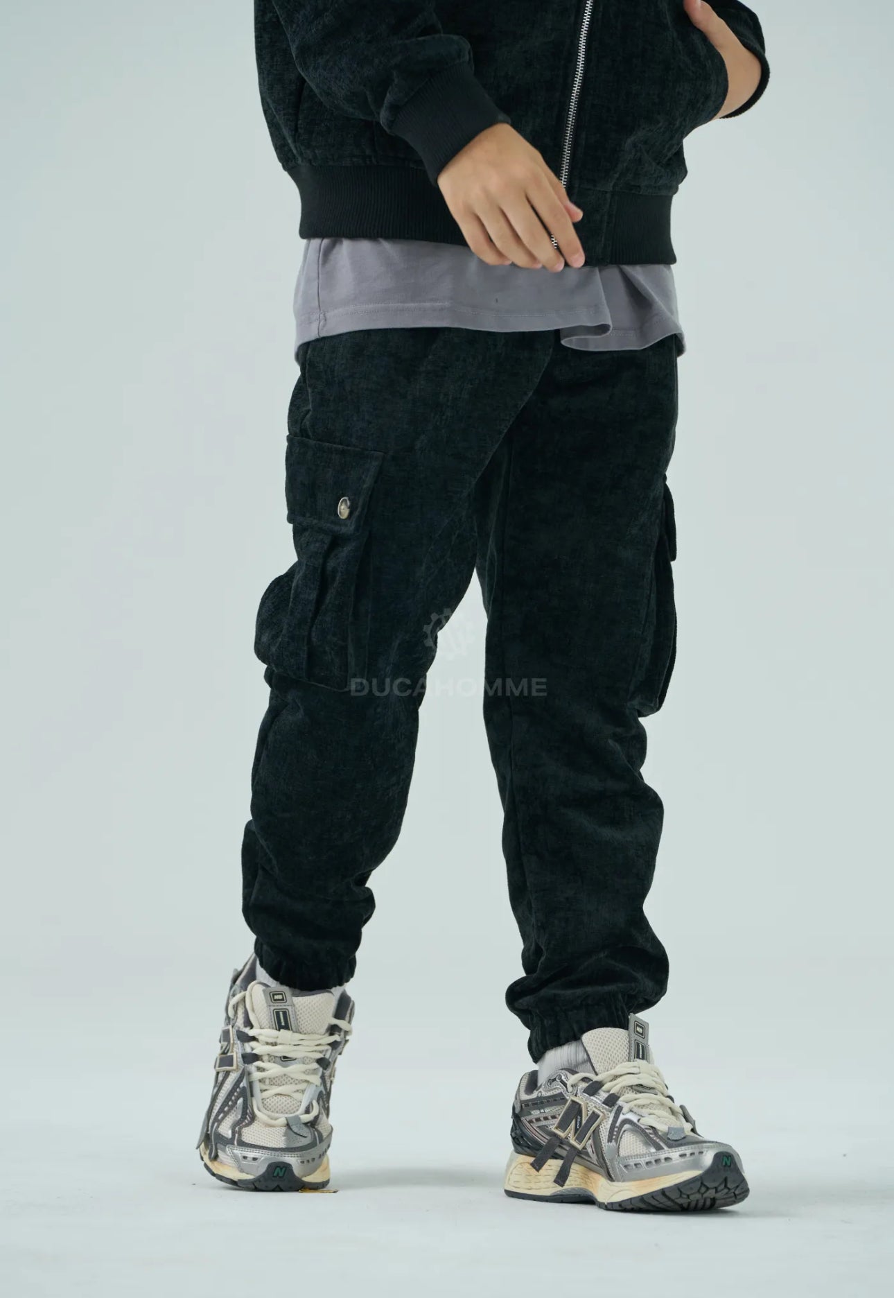 pantaloni cargo abbigliamento duca homme moda ragazzi e adulti