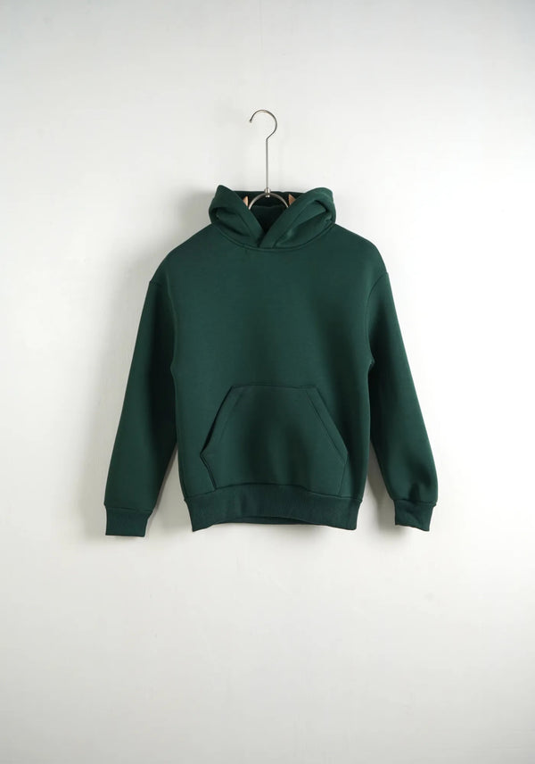 Felpa con Cappuccio Verde Bambino - Duca Homme Junior