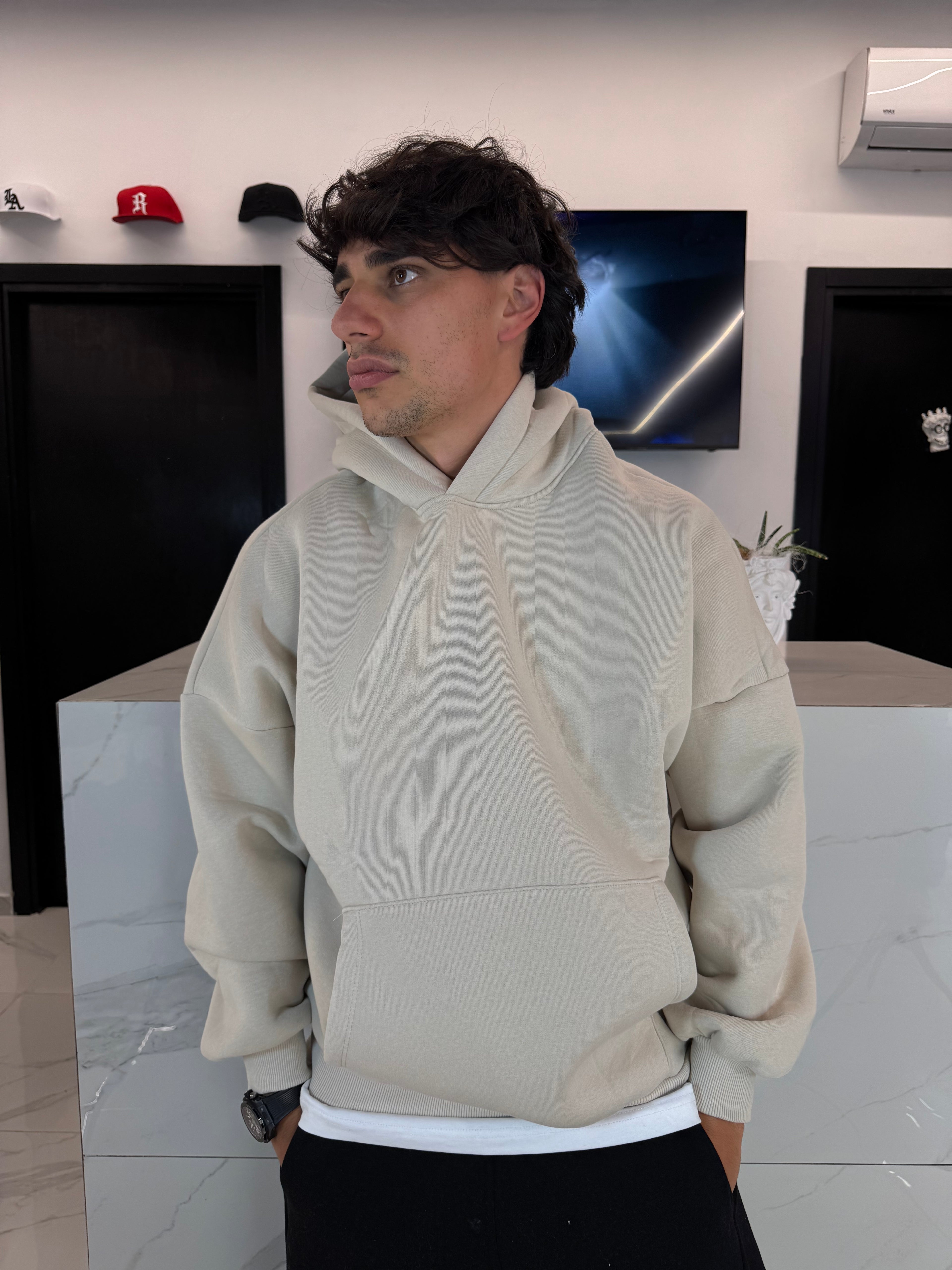 felpa boxy fit uomo duca homme punto vendita Roma