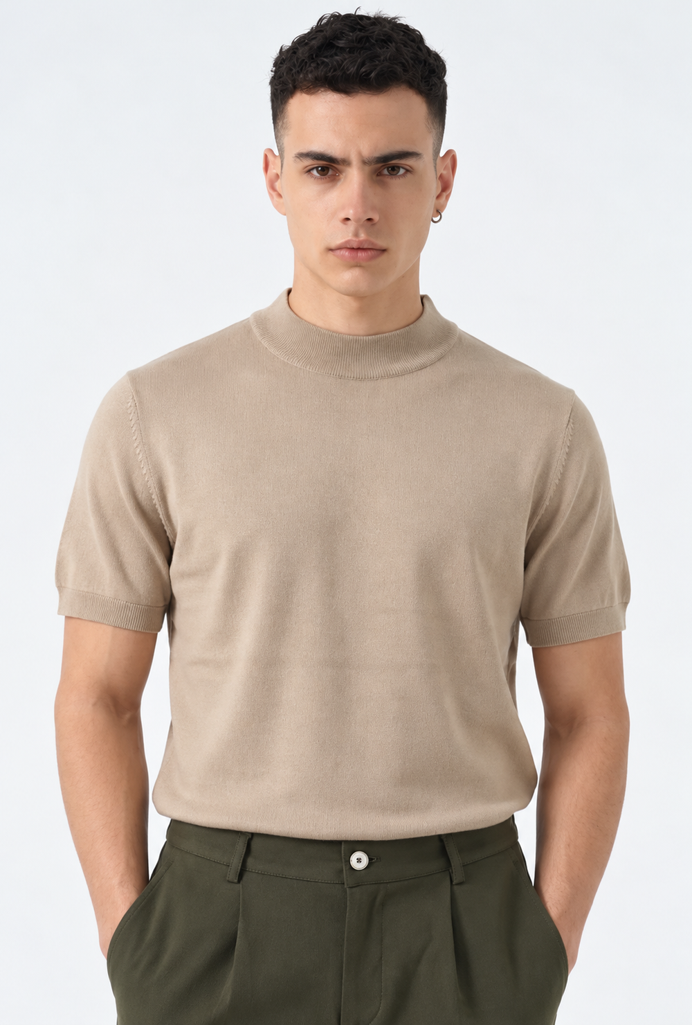 Maglia In Filo | Duca Homme (beige)