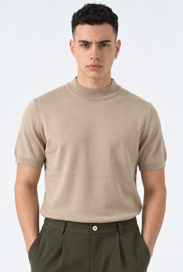Maglia In Filo | Duca Homme (beige)