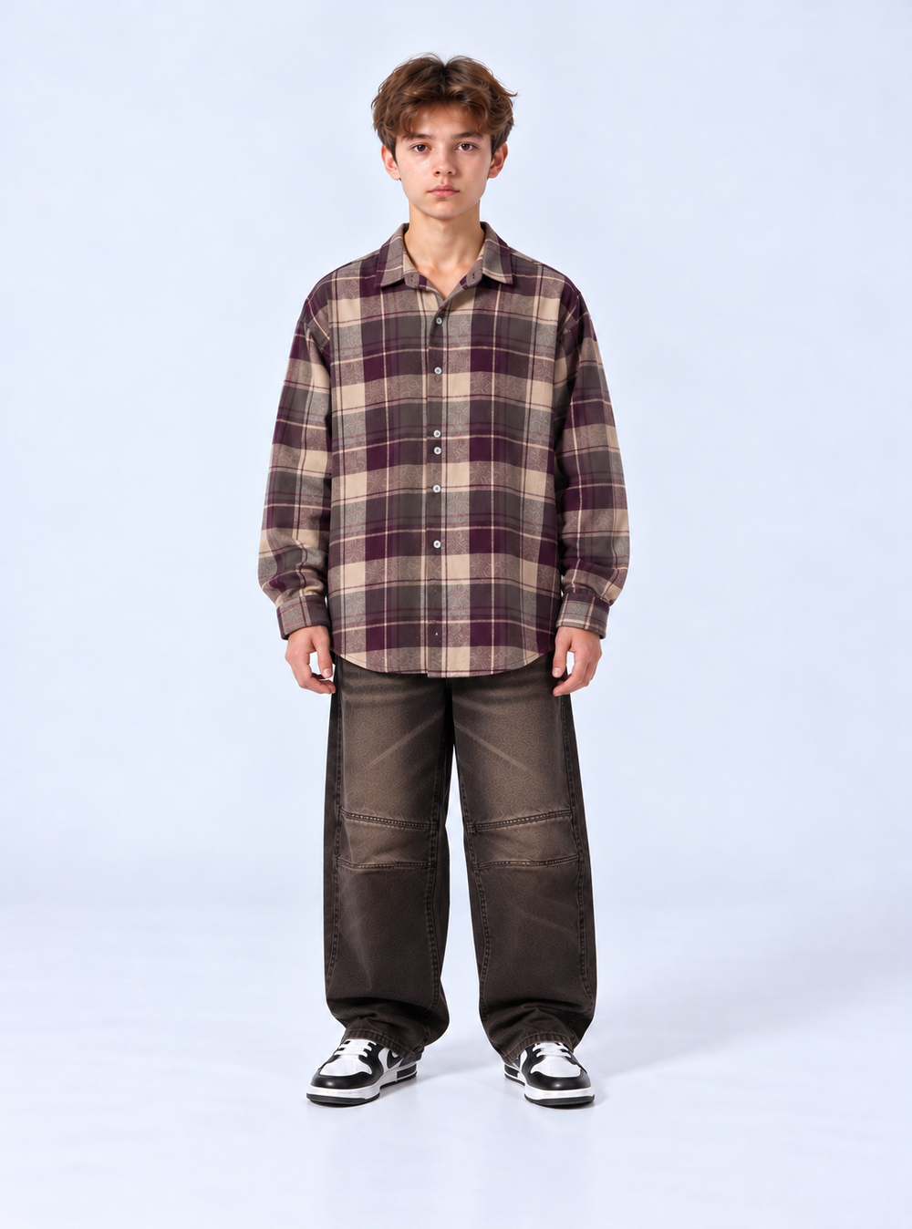 Camicia Quadri Bambino | Duca Homme