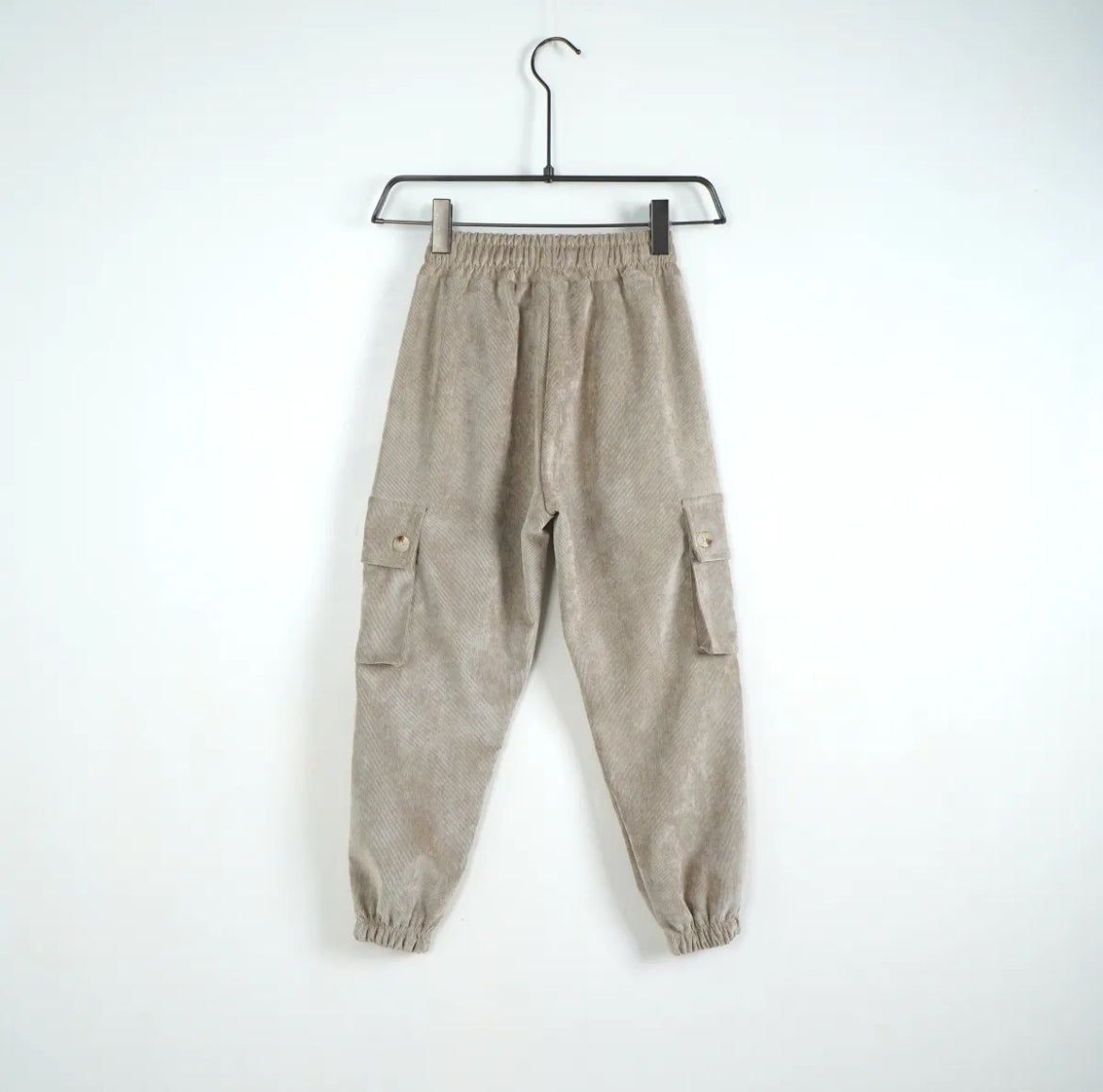 Pantalone Costine Beige Garzato Bambino Duca Homme | Caldo Streetwear Kids