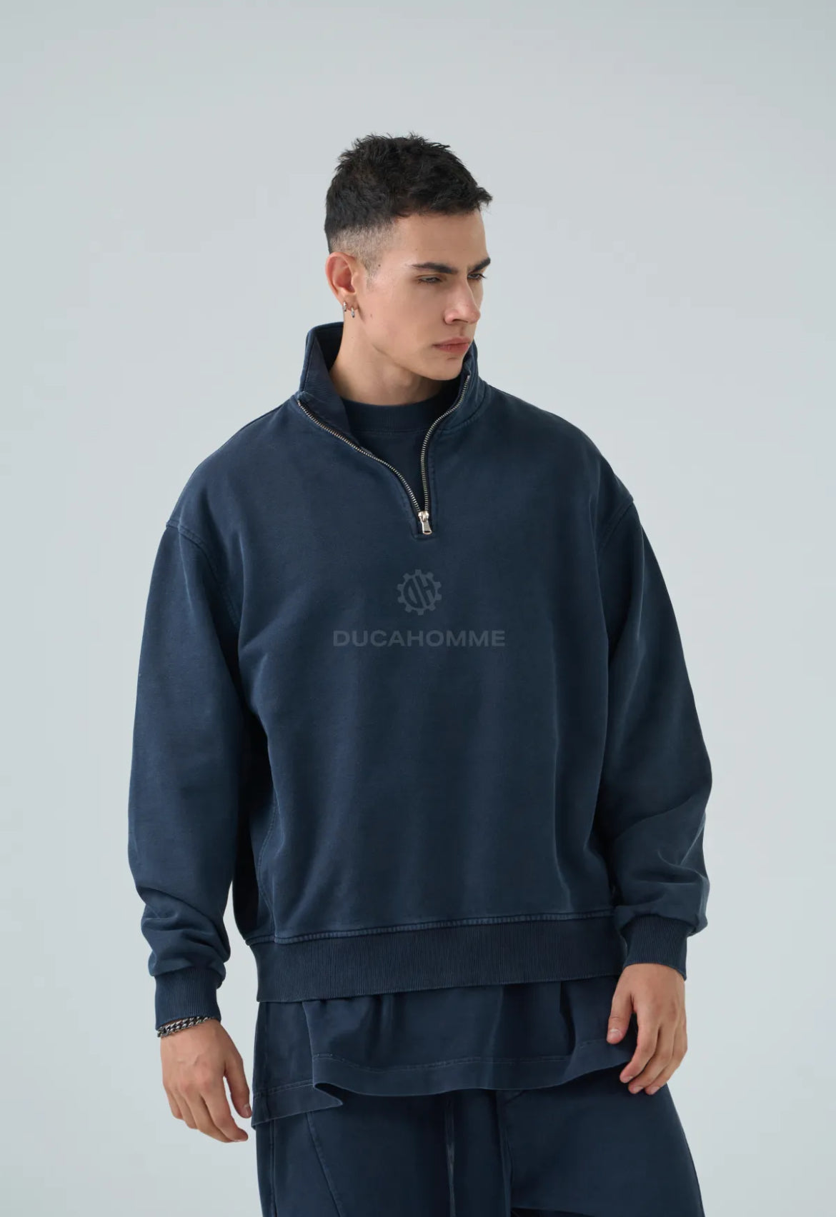 tuta completa da uomo duca homme vestibilità baggy fit