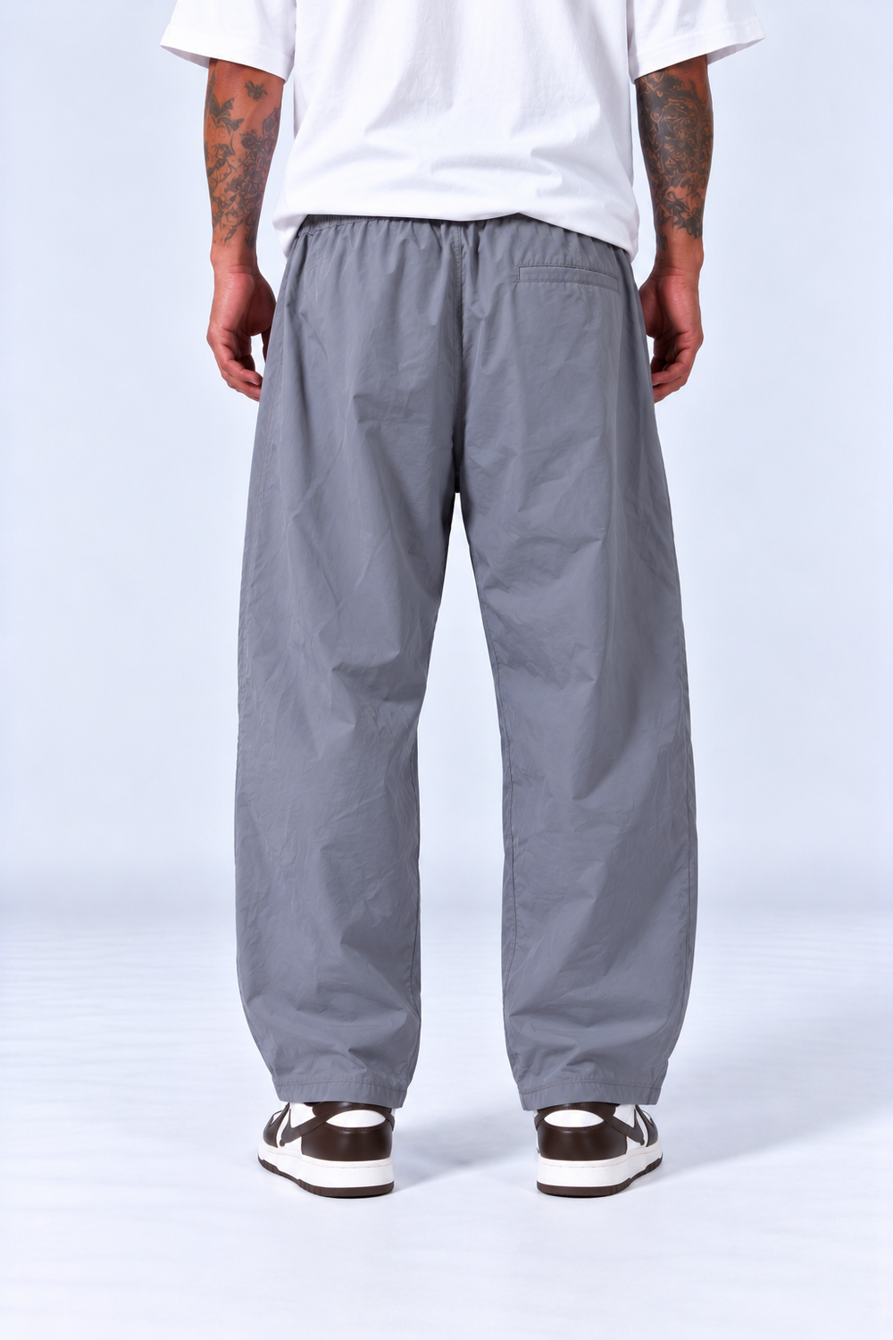 Pantalone Balloon | Duca Homme (grigio)