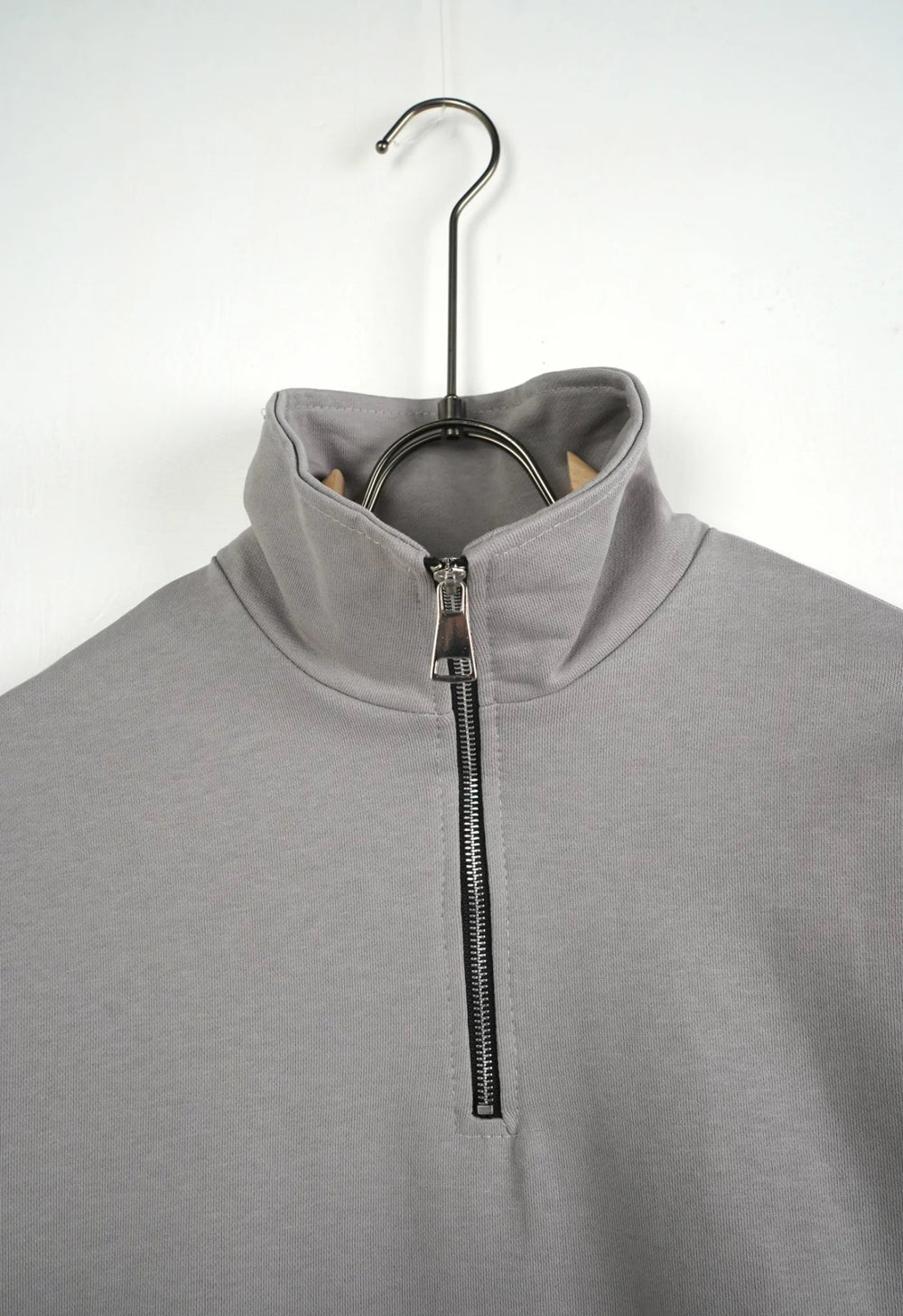Felpa Mezza Zip Garzata Uomo | Duca Hpmme