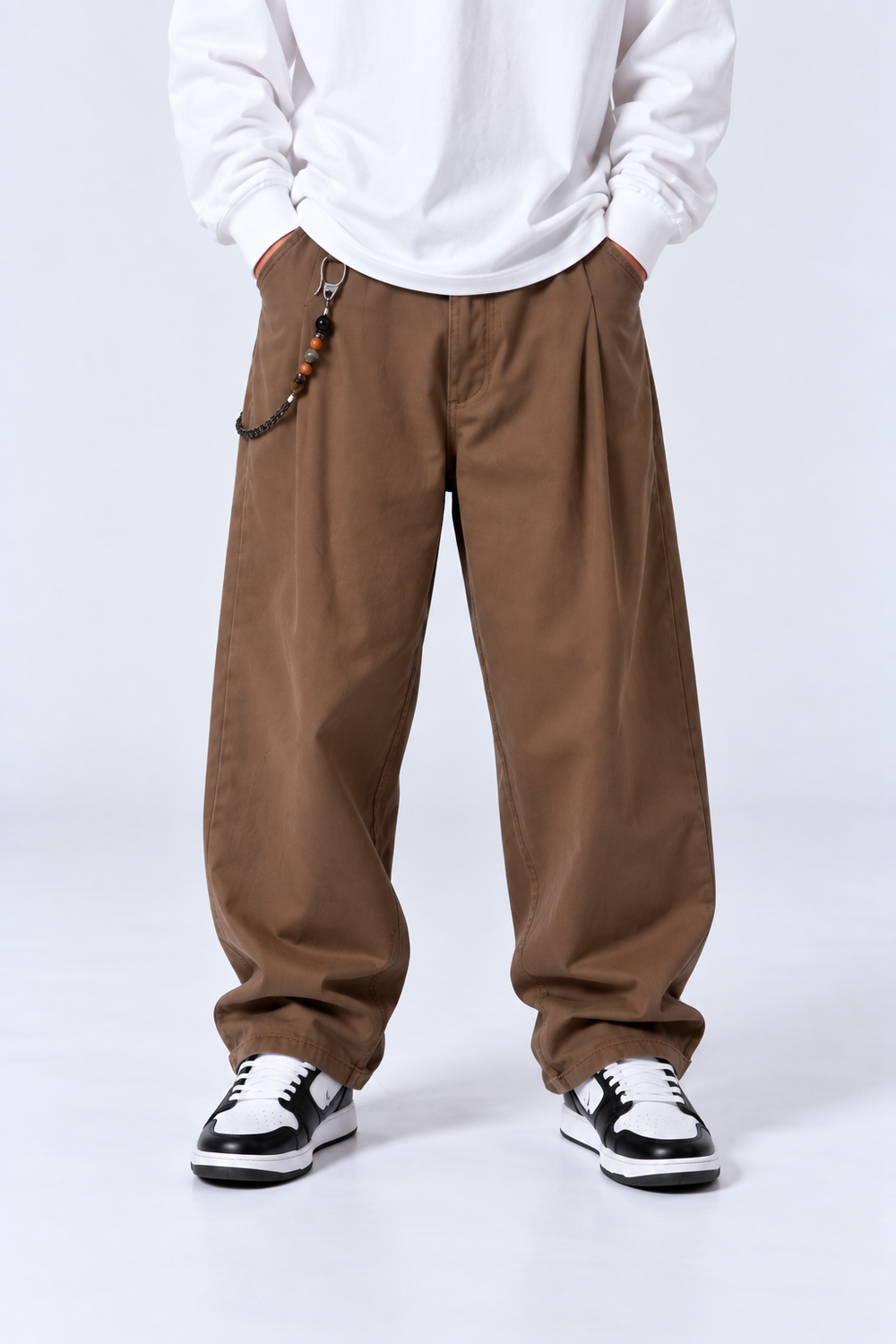 Pantalaccio Baggy | Duca Homme (marrone)