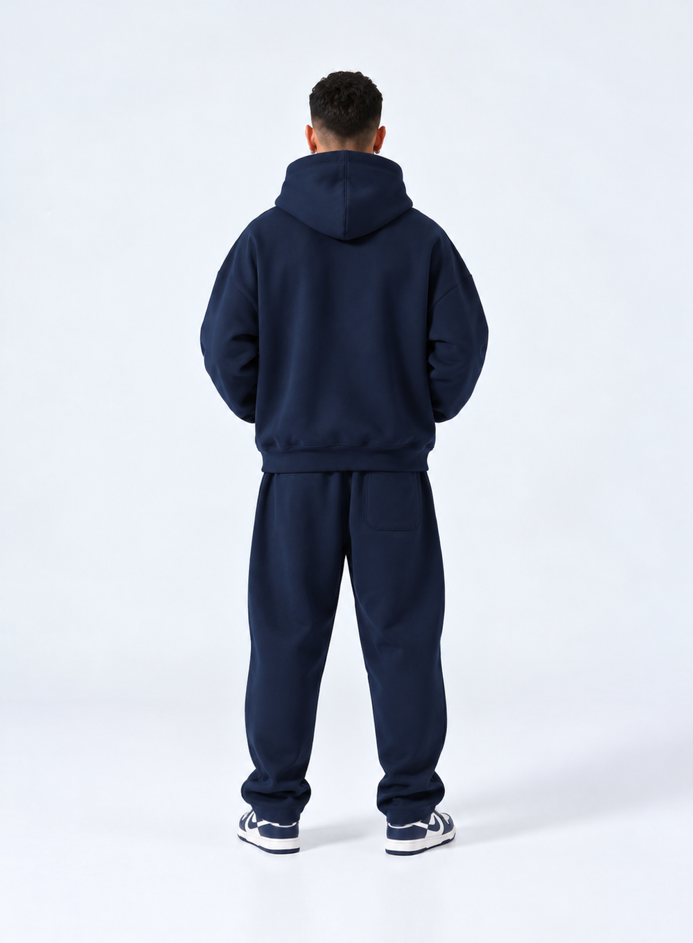 Completo Felpato Balloon Fit | Duca Homme (blu)