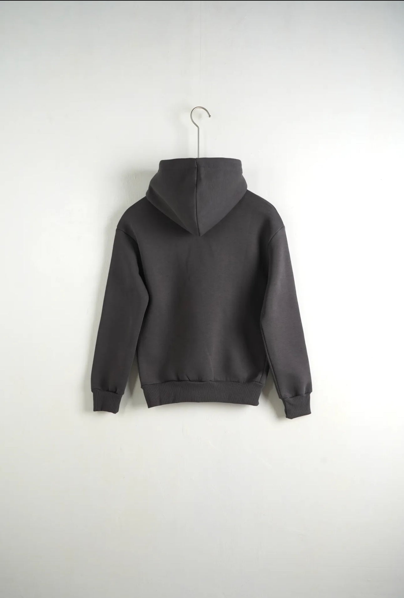 Felpa con Cappuccio Grigio Piombo Bambino - Duca Homme Junior