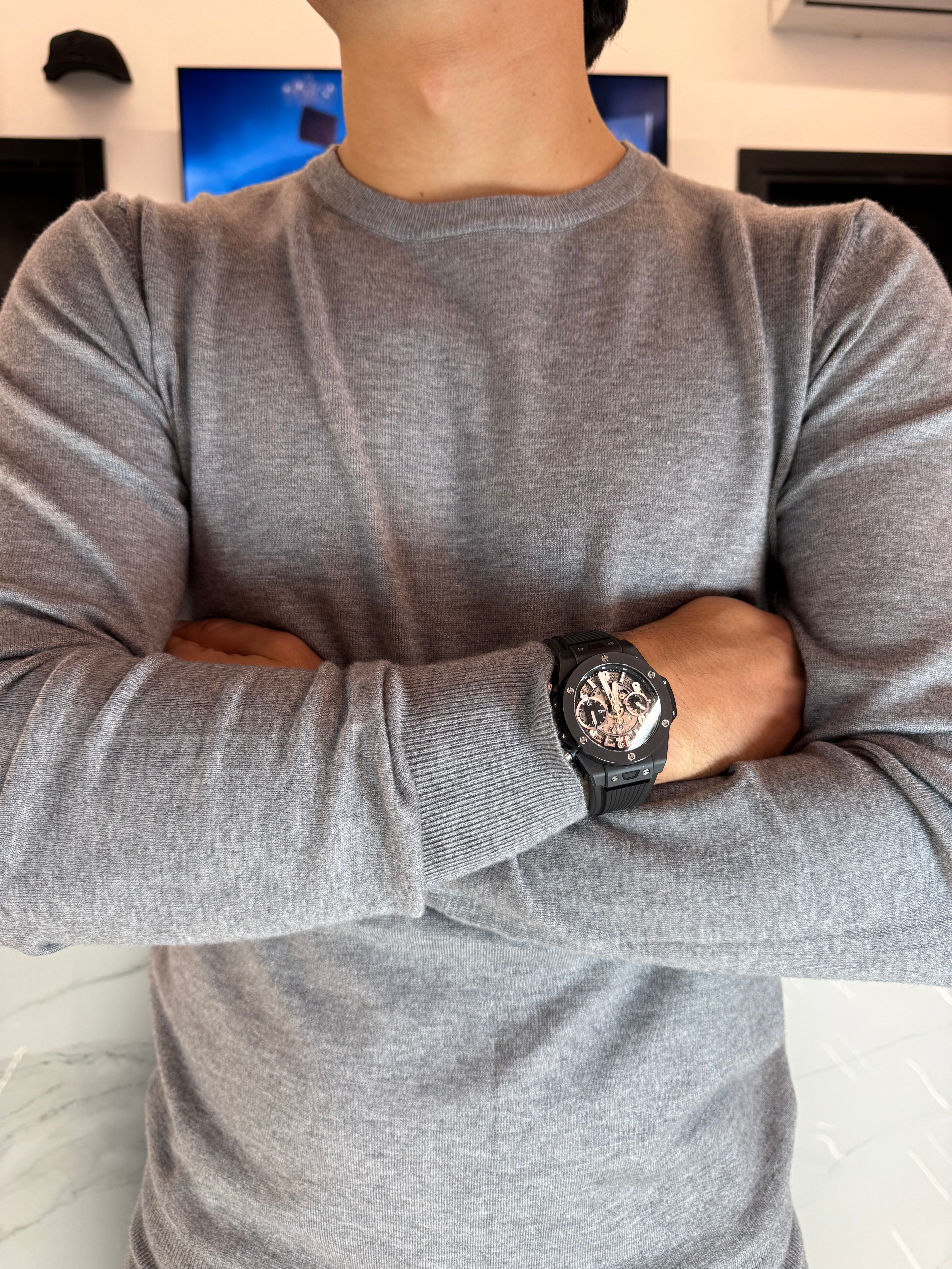 maglia collo alto da uomo in cotone negozio duca home aprilia