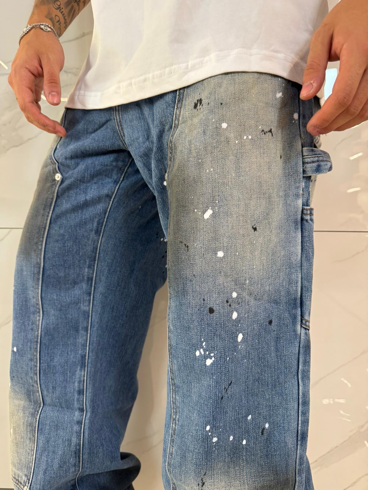 Jeans Stile Largo Uomo - Duca Homme