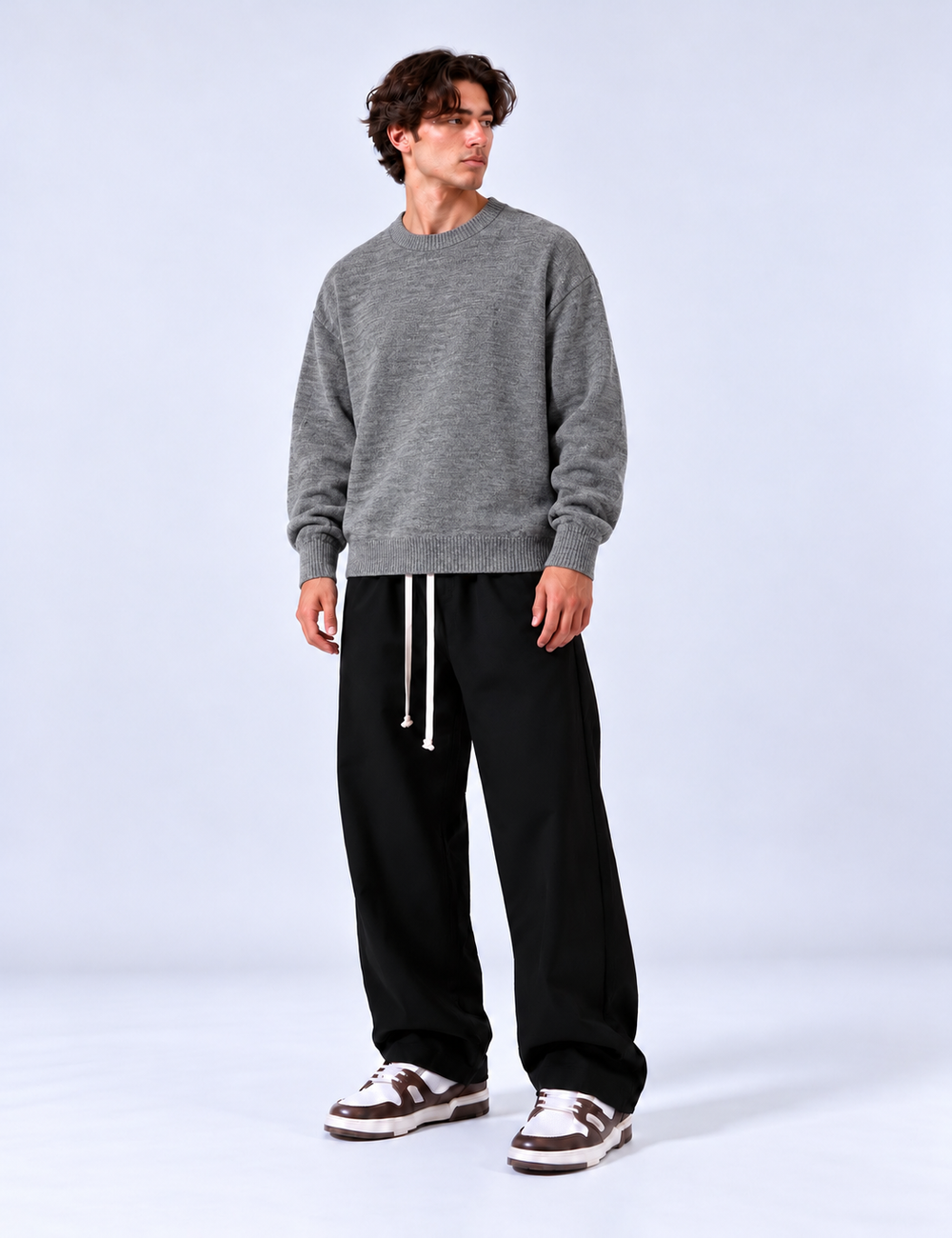 Maglione Girocollo | Duca Homme (grigio)