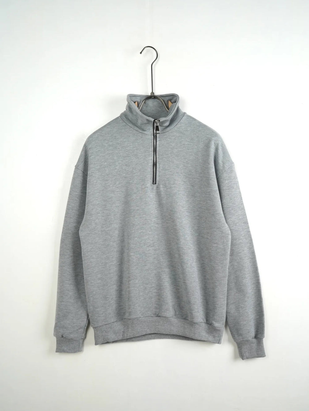 Felpa Mezza Zip Garzata Uomo | Duca Hpmme