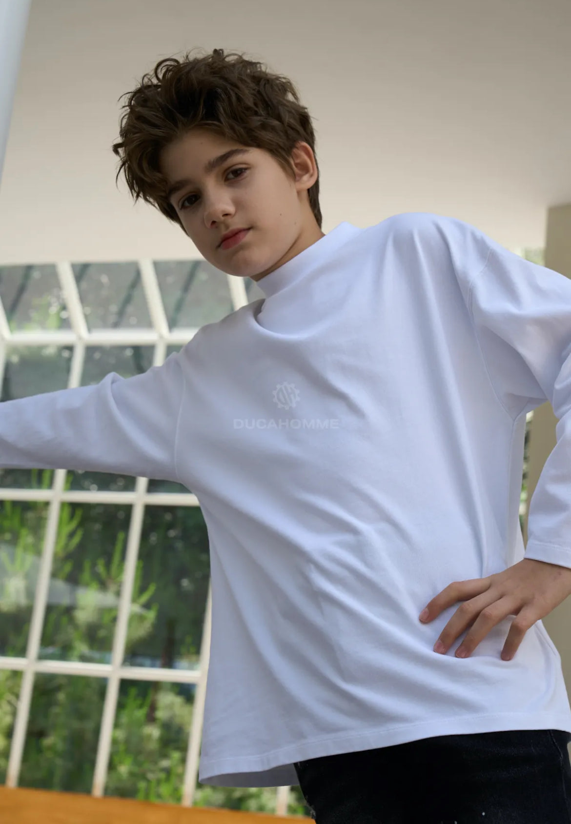 t shirt duca homme uomo maglietta doppia manica online store