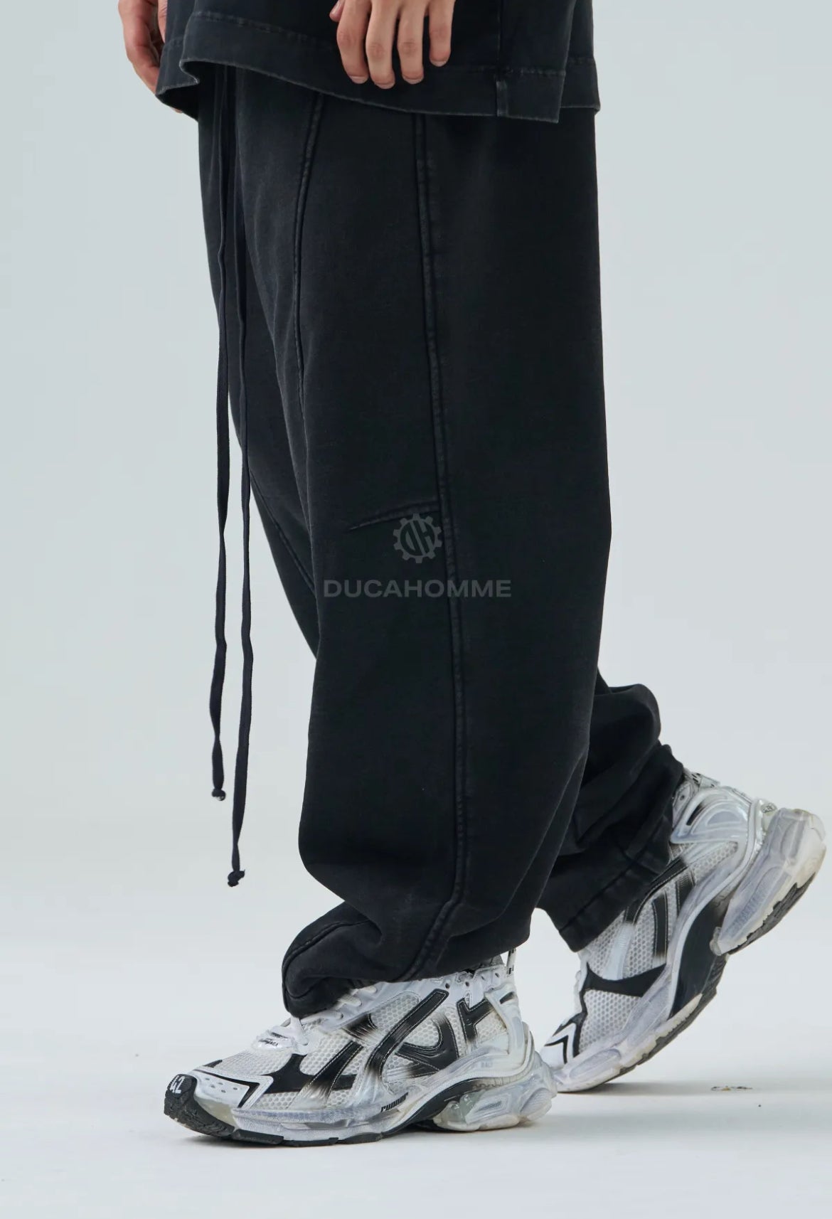 tuta completa da uomo duca homme xon zip