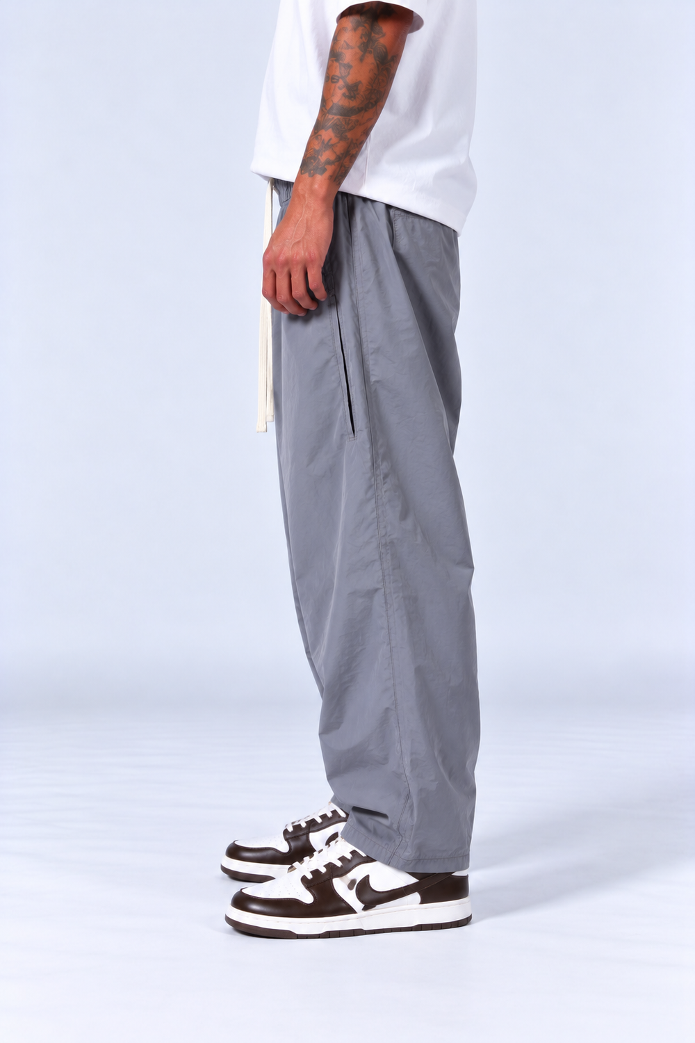 Pantalone Balloon | Duca Homme (grigio)