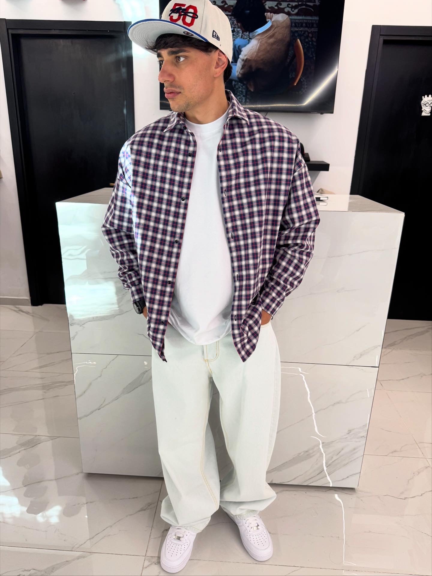 camicia a quadri da uomo e ragazzo abbigliamento duca homme