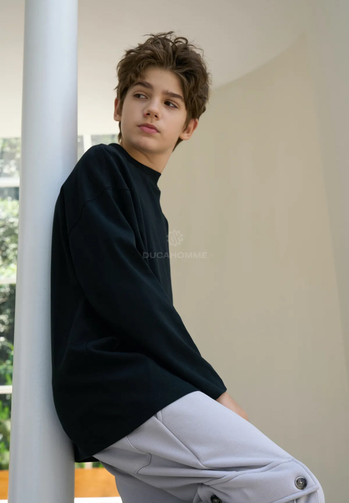 t shirt duca homme uomo maglietta doppia manica roma est