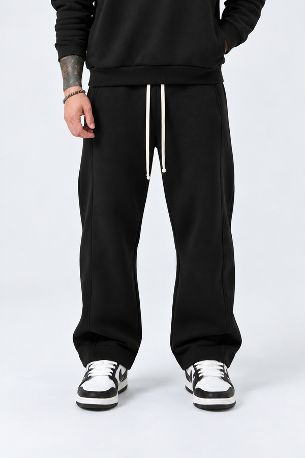 Pantatuta Felpata Baggy | Duca Homme (nero)