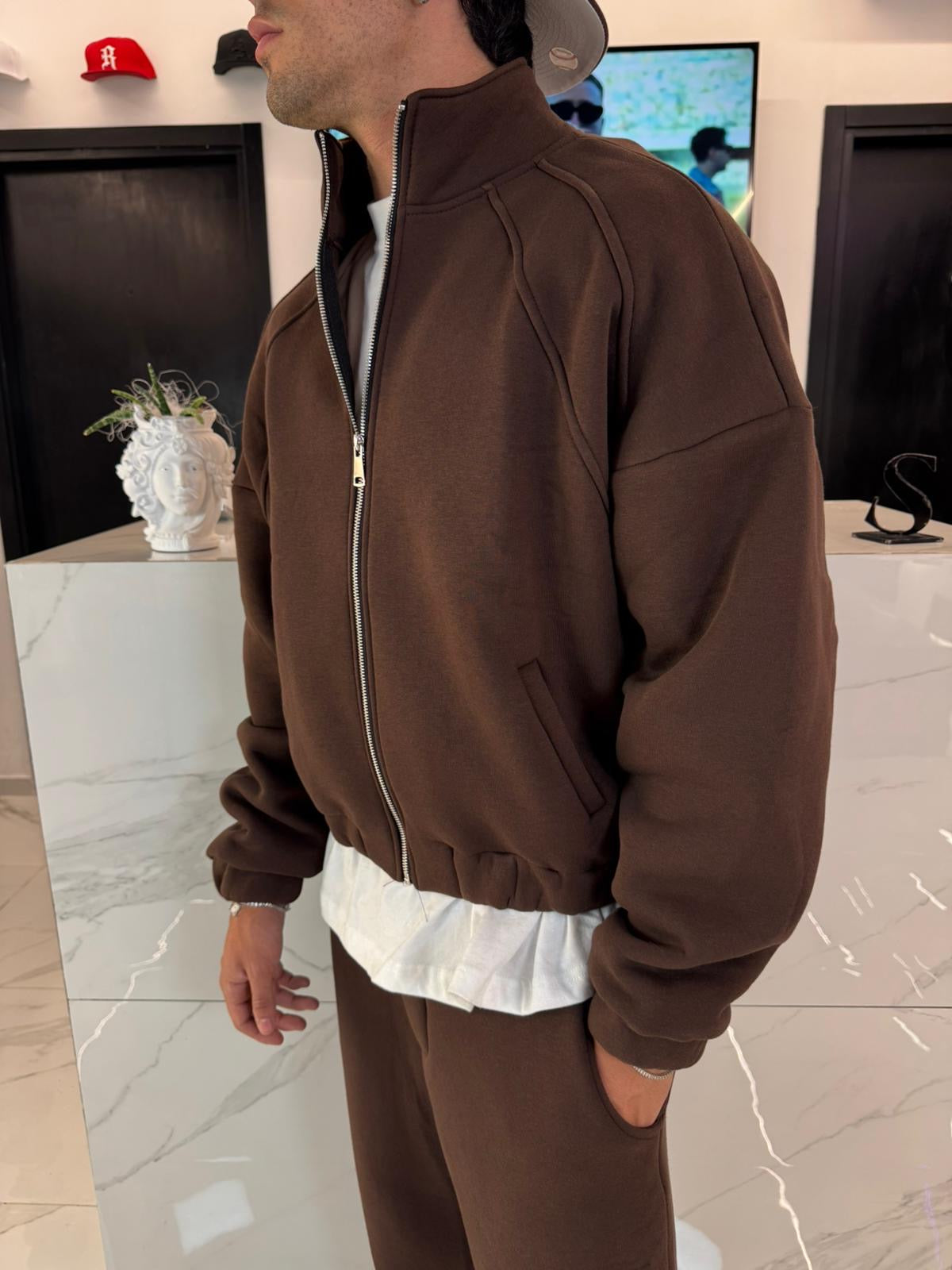 Completo Marrone Ampio per Uomo - Duca Homme