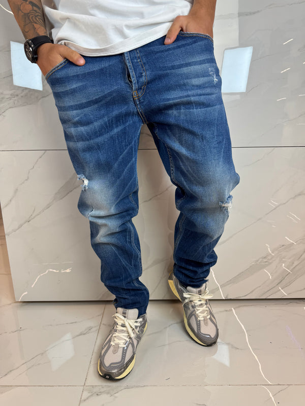 Jeans Uomo Modello Skater Cool Guy Strappato | Duca Homme
