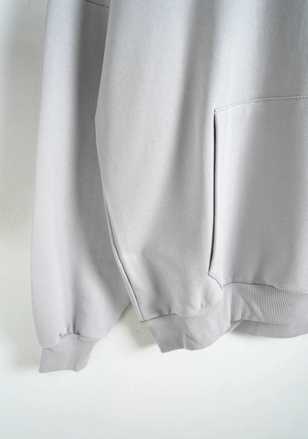 Felpa Garzata Uomo | Duca Homme ( grigio ghiaccio)