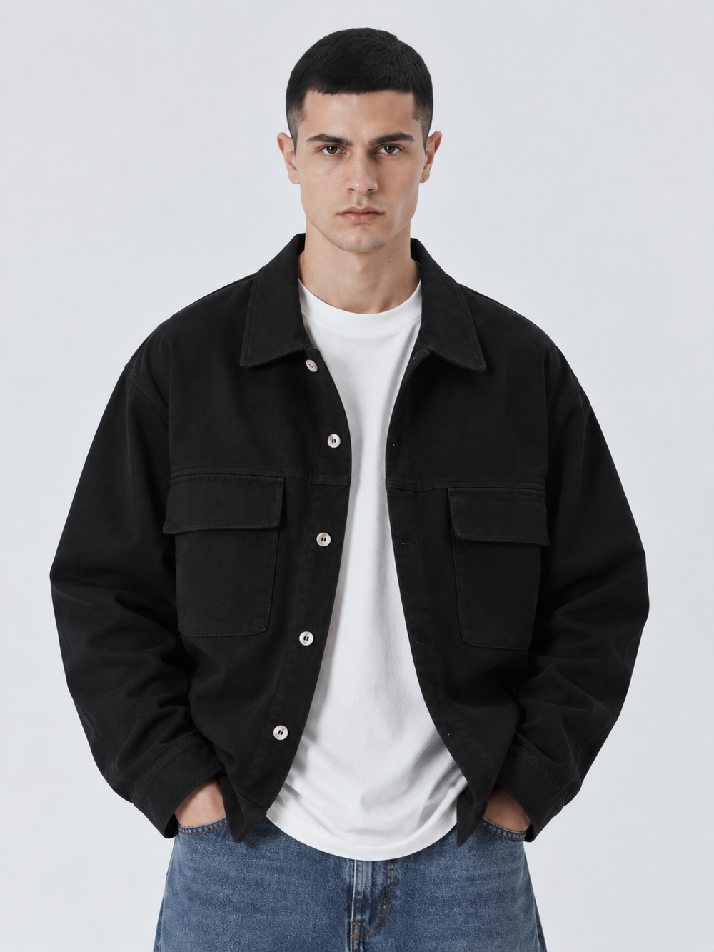 Camicia | Duca Homme (nero)