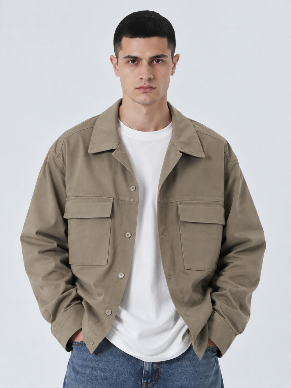 Camicia | Duca Homme (beige)