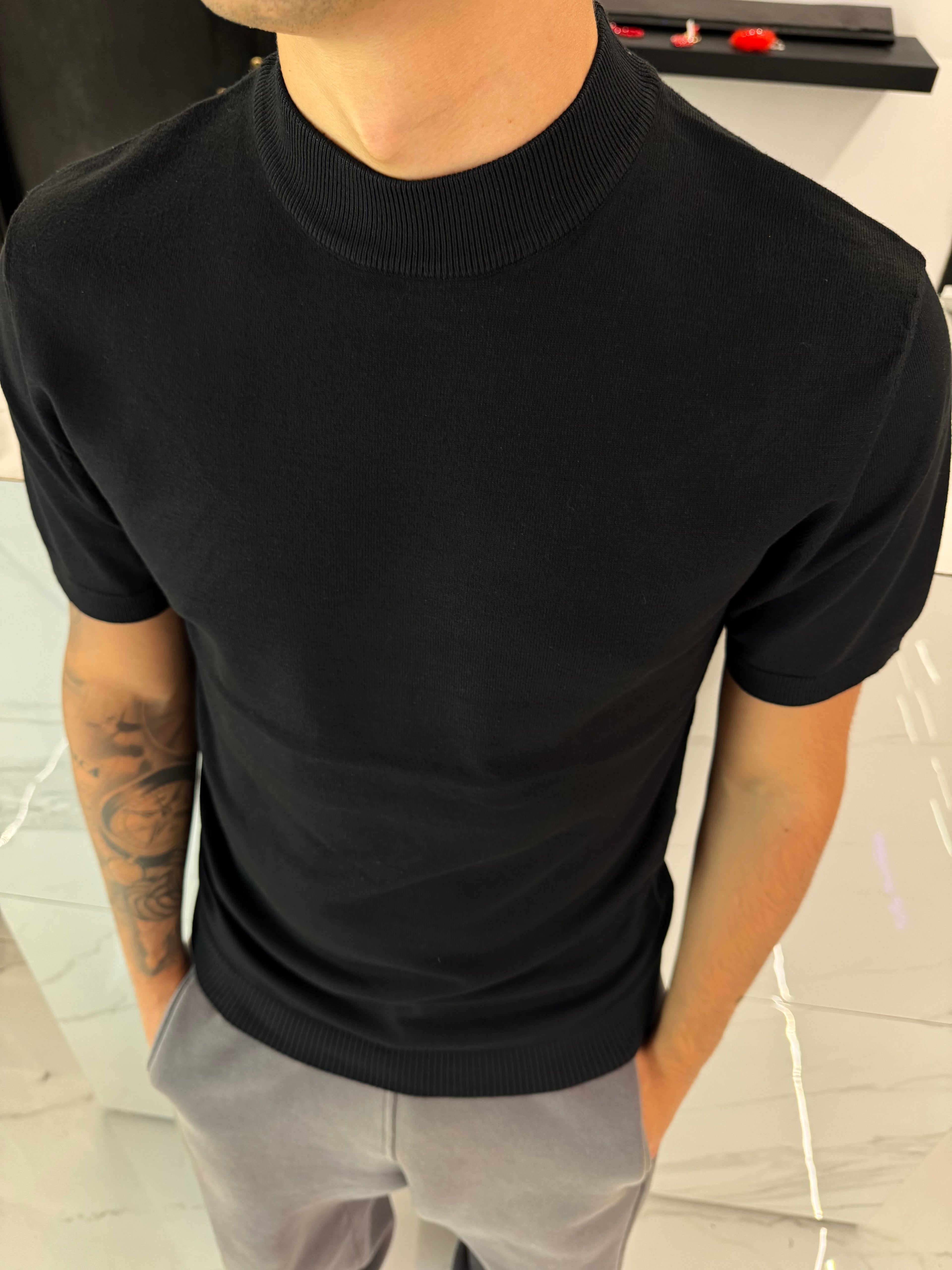 t shirt duca homme uomo girocollo cotone invernale