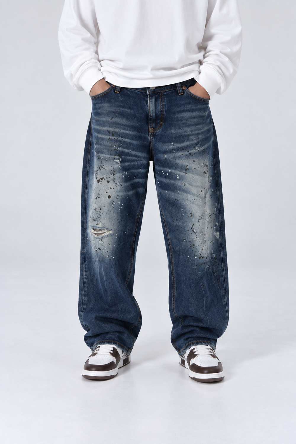 Jeans Baggy | Duca Homme (blu)