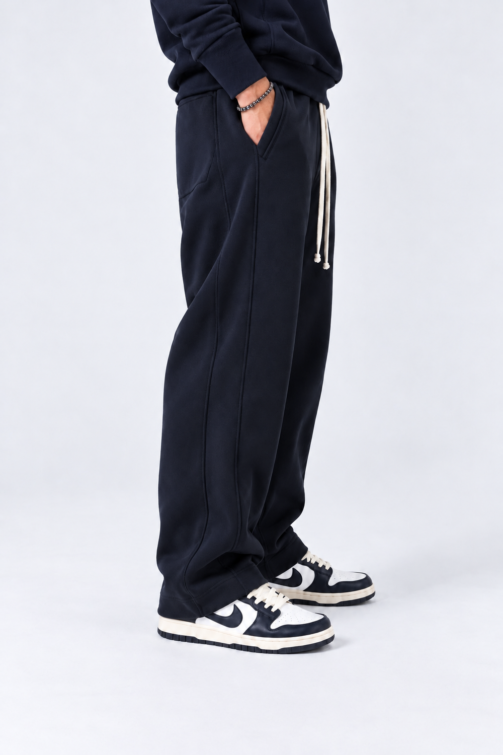 Pantatuta Felpata Baggy | Duca Homme (blu)