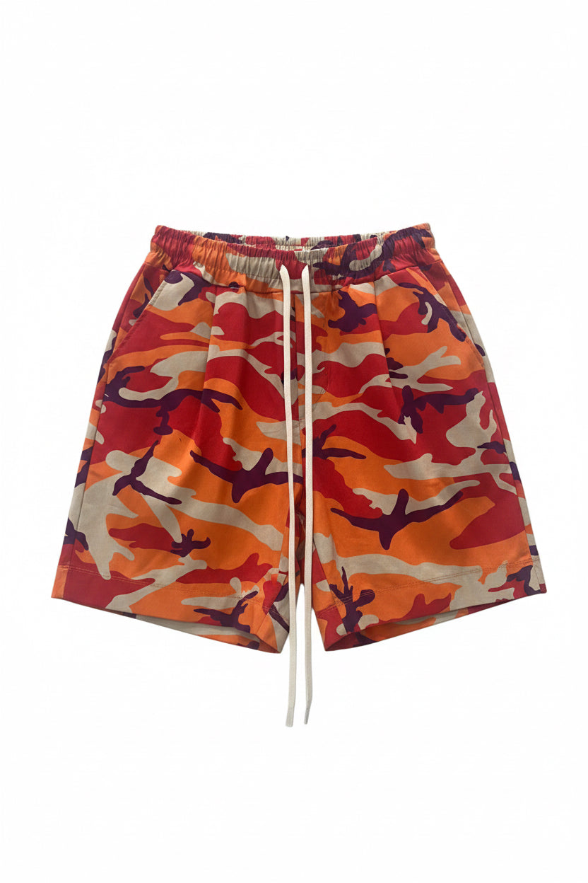 Bermuda camo Over  | Duca Homme (arancione)