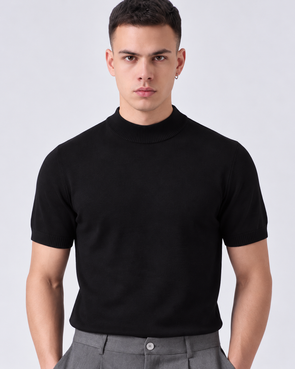 Maglia In Filo | Duca Homme (nero)
