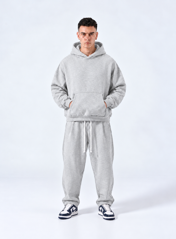 Completo Felpato Balloon Fit | Duca Homme (grigio nike)