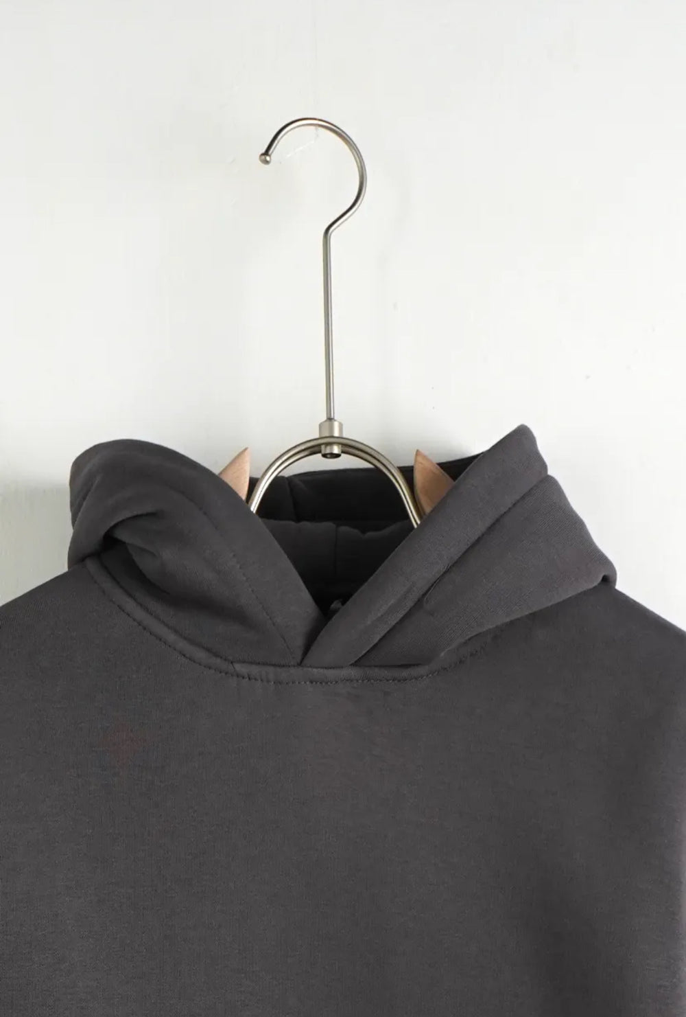 Felpa con Cappuccio Grigio Piombo Bambino - Duca Homme Junior