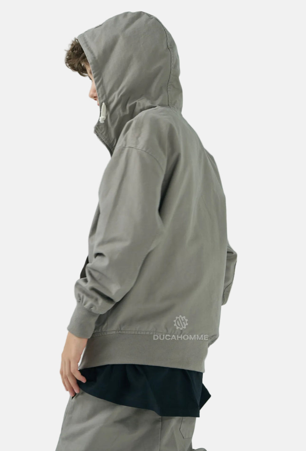Giacca Fango con Zip Bambino Duca Homme | Streetwear Kids Versatile