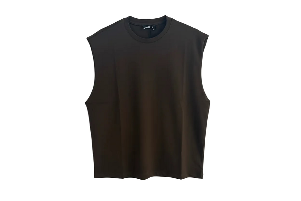 Canotta Over Uomo | Duca Homme (marrone)