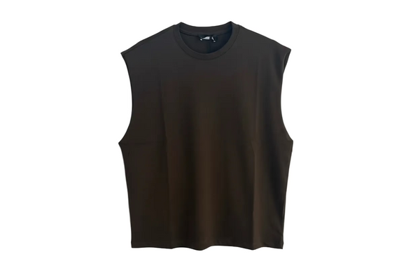 Canotta Over Uomo | Duca Homme (marrone)