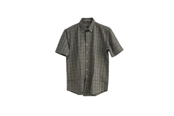 Camicia Oversize Quadri Uomo | Duca Homme (grigio)