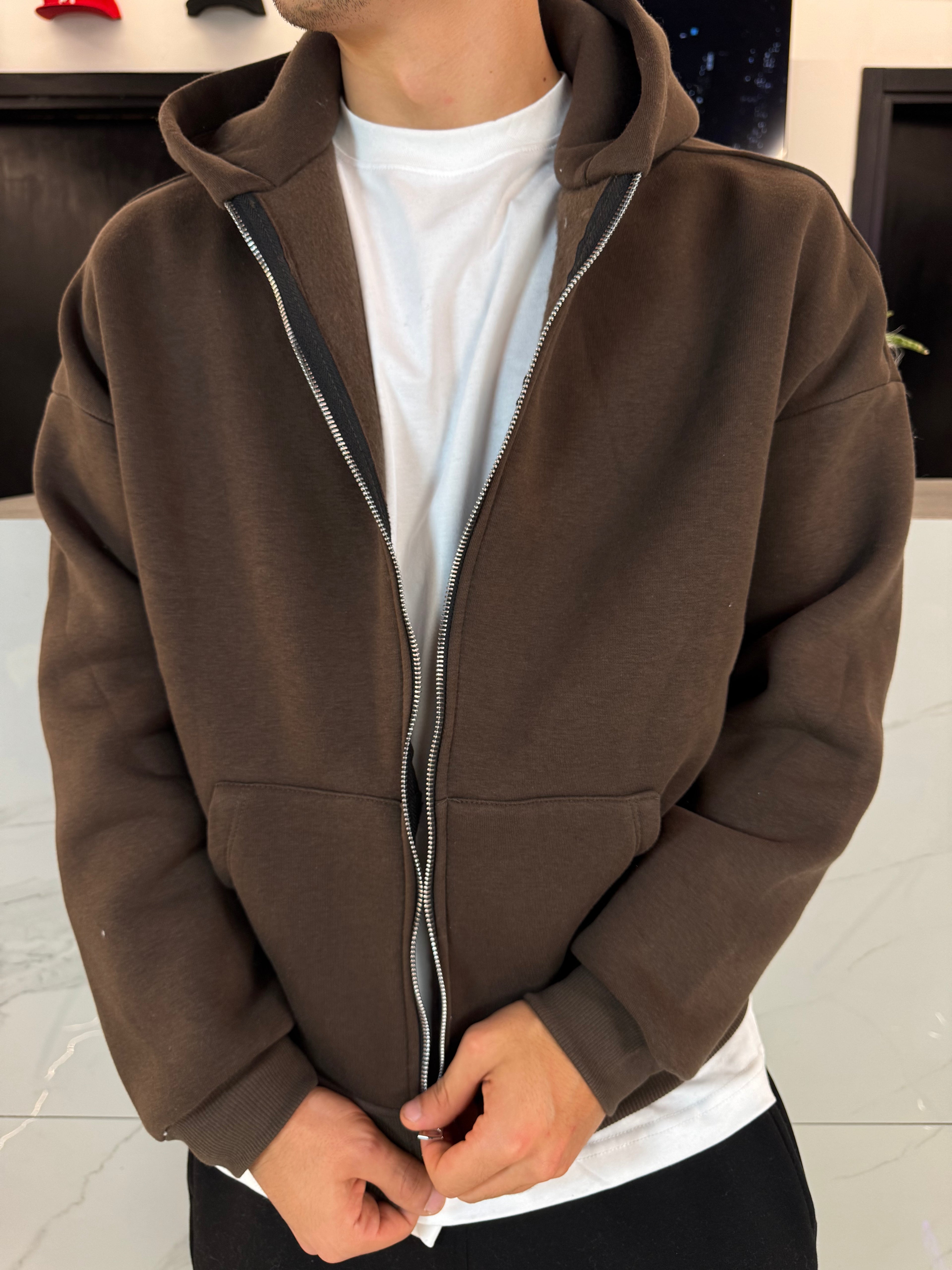 felpa extra ampia con cappuccio uomo duca homme consegne locali garantite