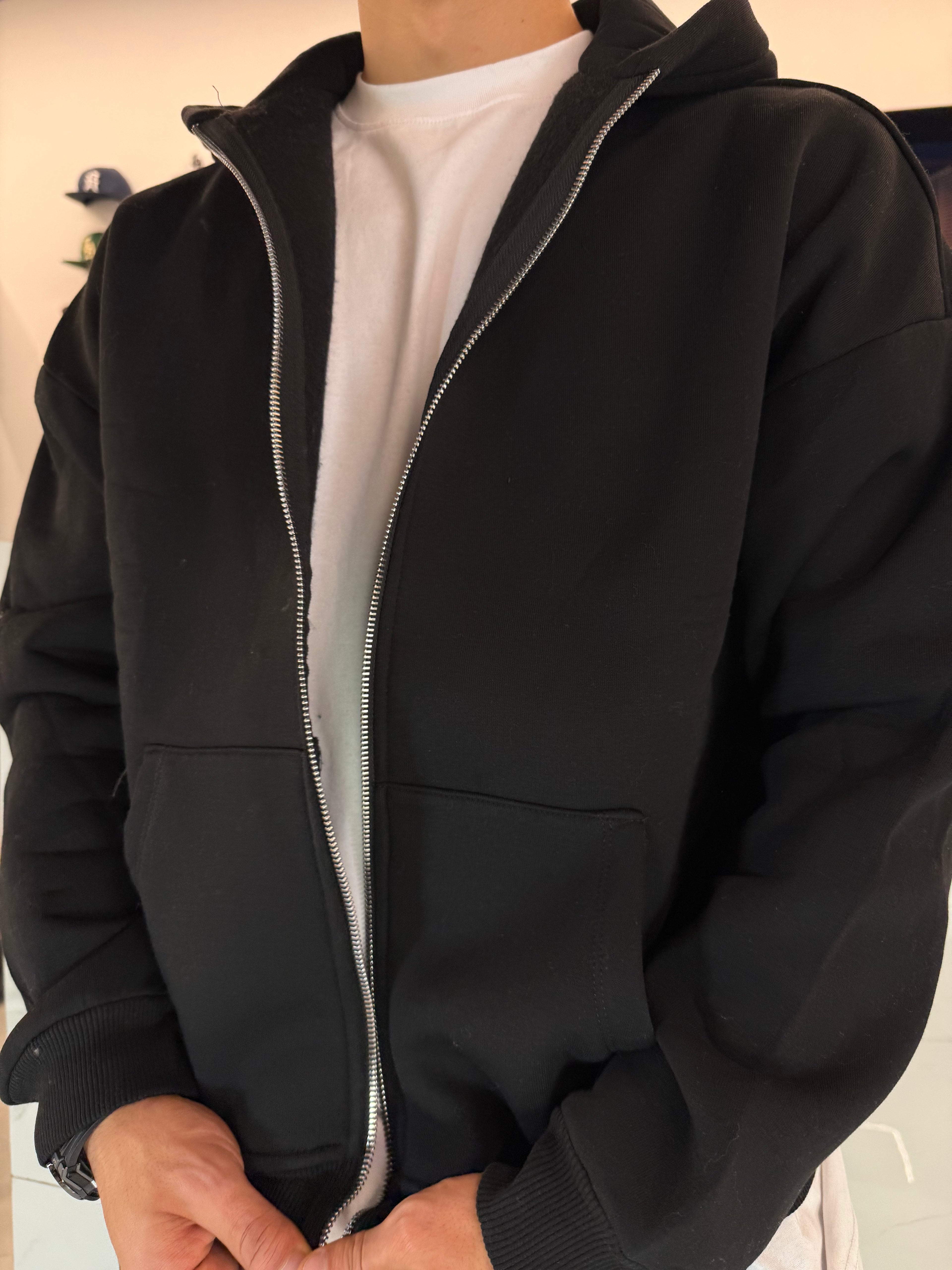 felpa extra ampia con cappuccio uomo duca homme consegne locali garantite