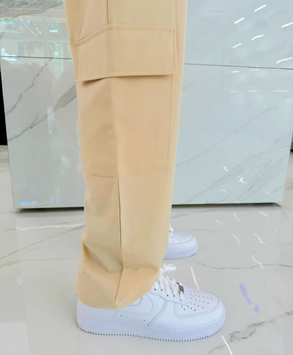 Pantaloni Cargo in Cotone Duca Homme Uomo | Modello Pantalaccio Loose Fit