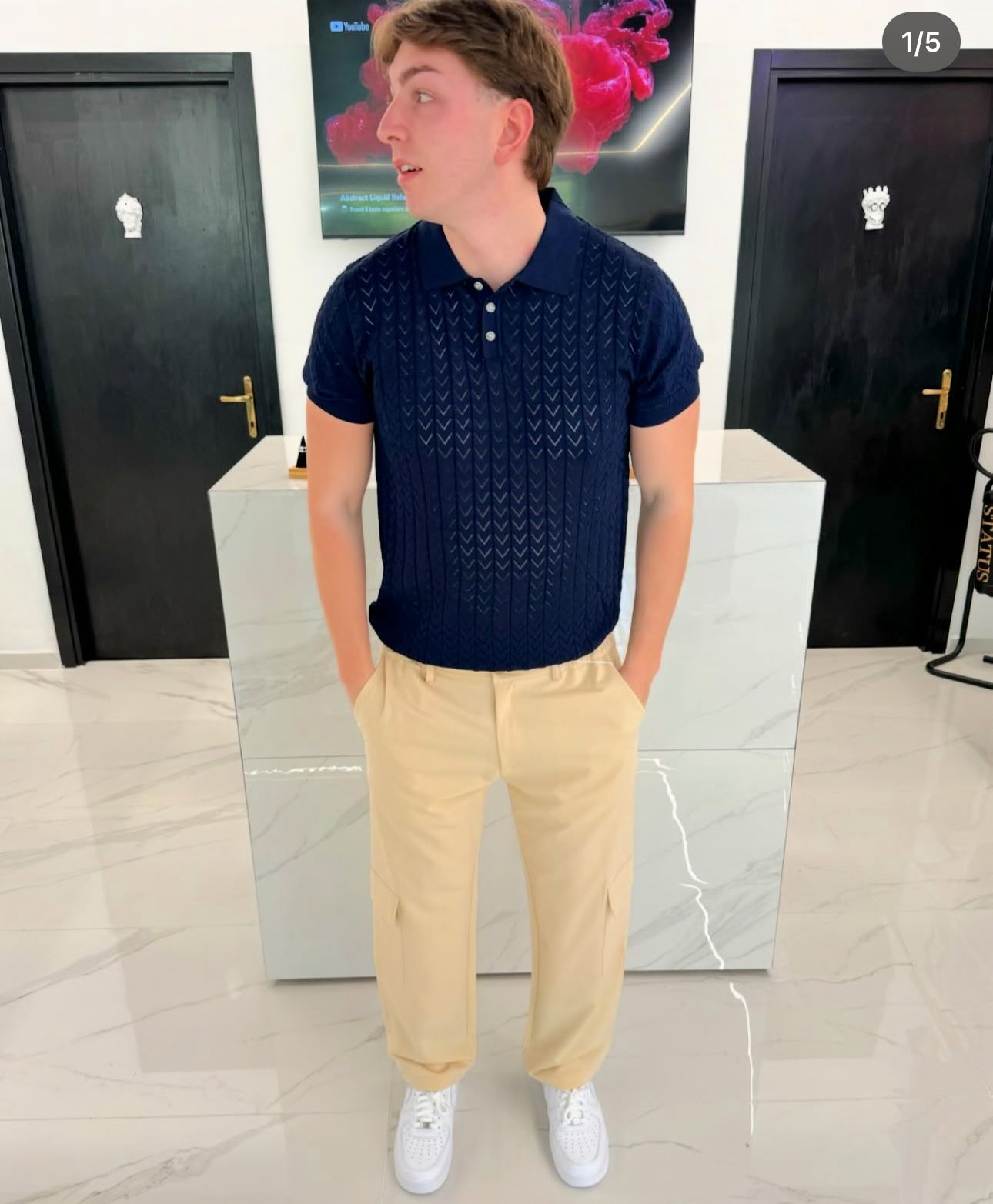 pantaloni cargo uomo abbigliamento duca homme frascati