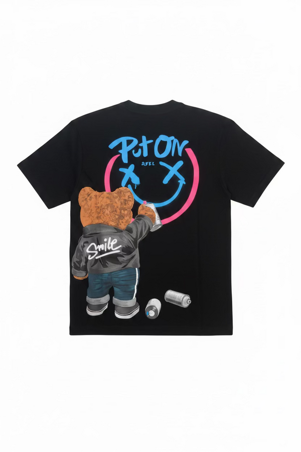 T-shirt Bambino Stampa | Duca Homme (nero)