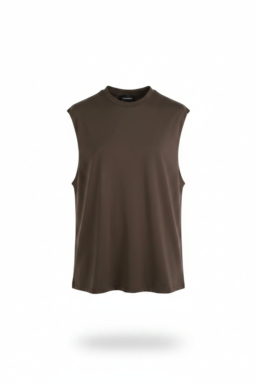Canotta Over Size | Duca Homme (marrone)