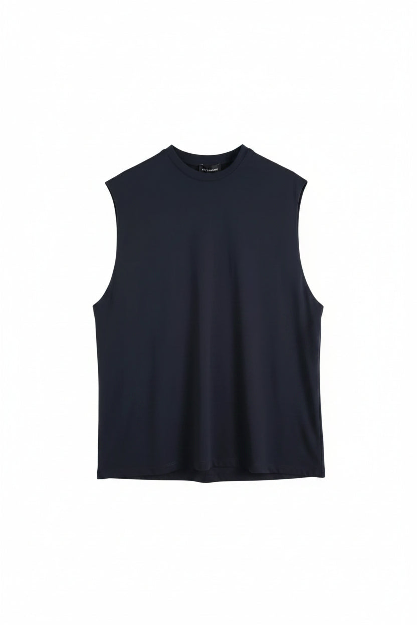 Canotta Over Size | Duca Homme (blu)