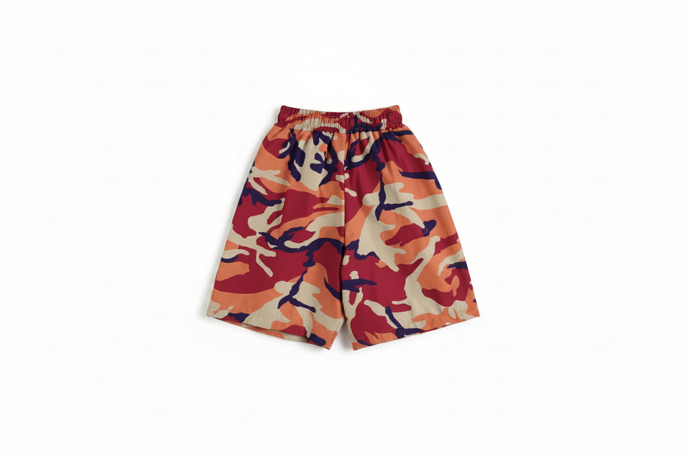 Bermuda Camo Bambino | Duca Homme (arancione)
