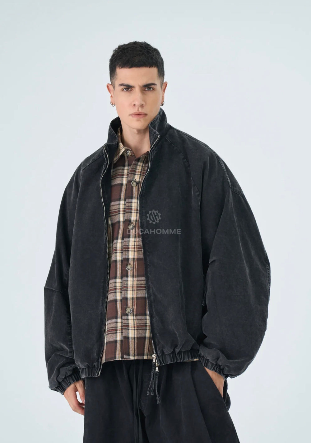 Giacca Denim-Duca Homme (nero)