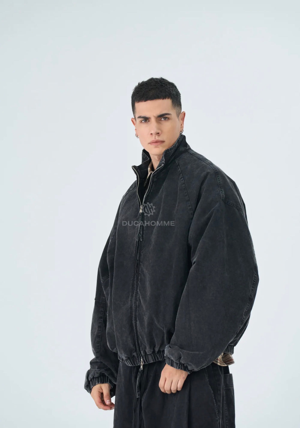 Giacca Denim-Duca Homme (nero)